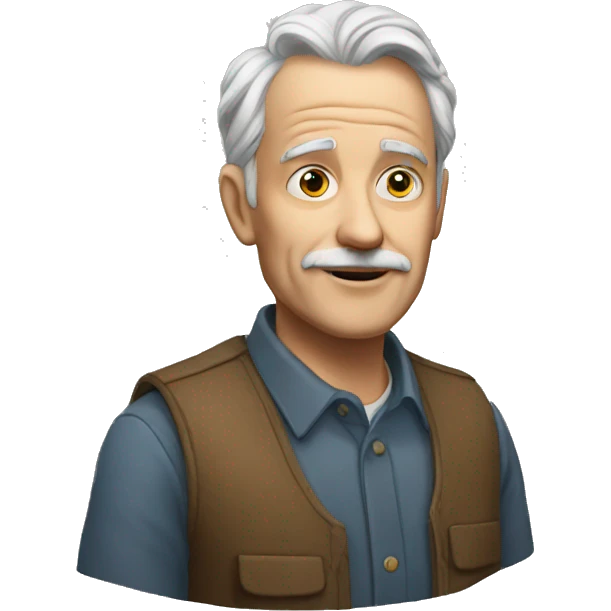 Realistic albert einstien emoji