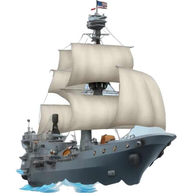 Warship  emoji