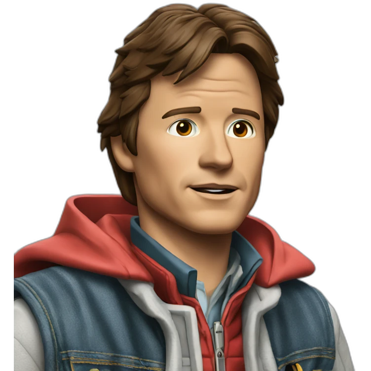 Marty McFly（Back To Feature) emoji