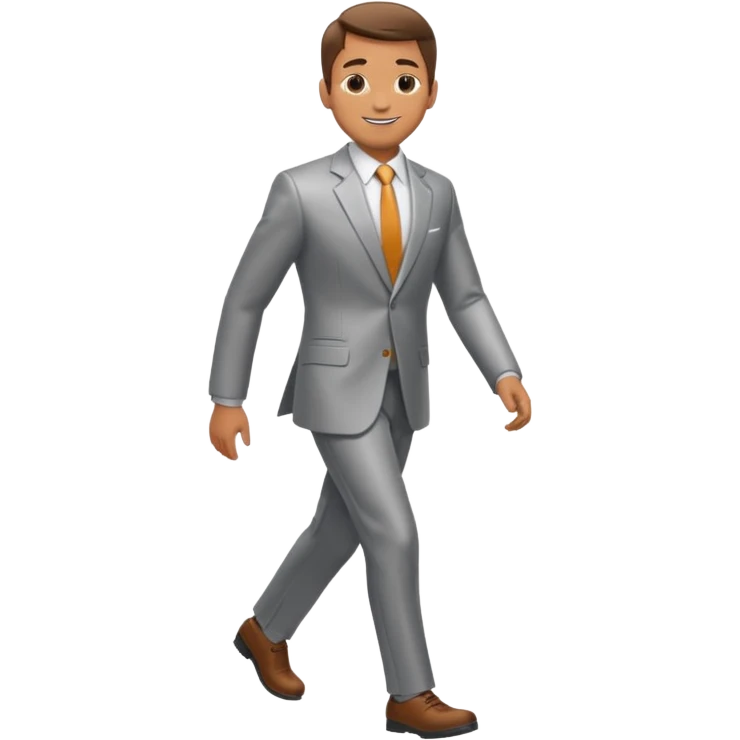 steel walk man emoji