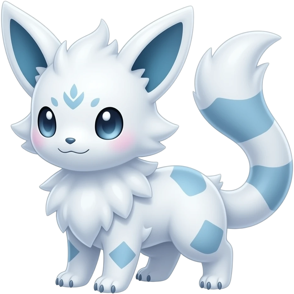 Shiny melanistic frisky fizzy  frizzy pastel white bright Meloetta-Giratina-Noibat-Pokémon-Fakémon-fusion-hybrid-creature emoji