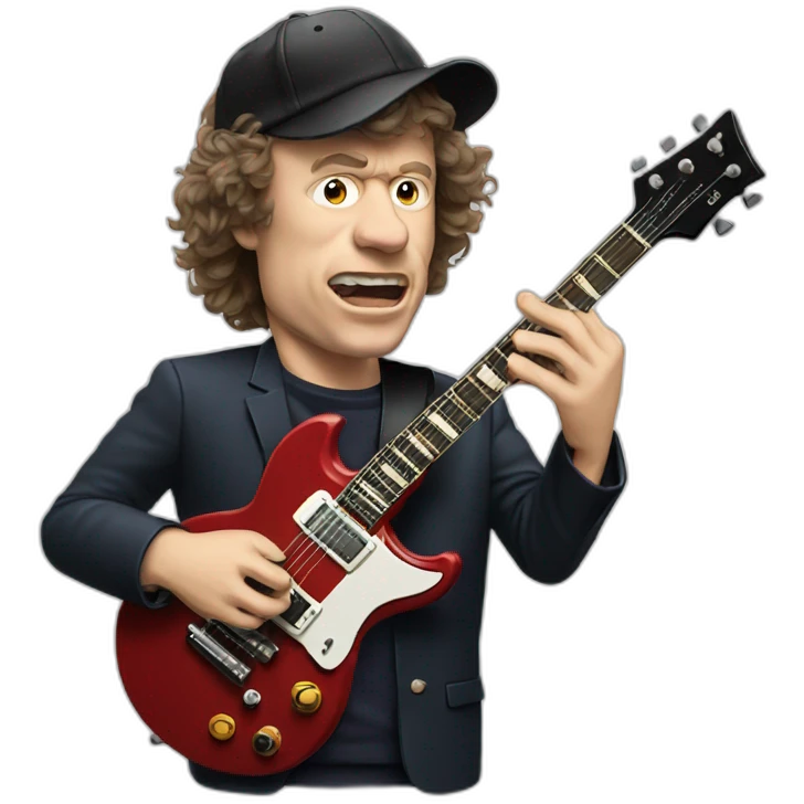 Angus young emoji