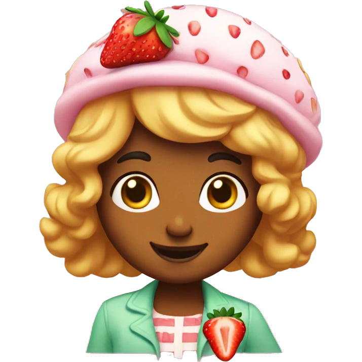 strawberry shortcake  emoji