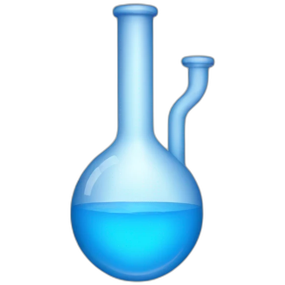 blue chemical tube emoji