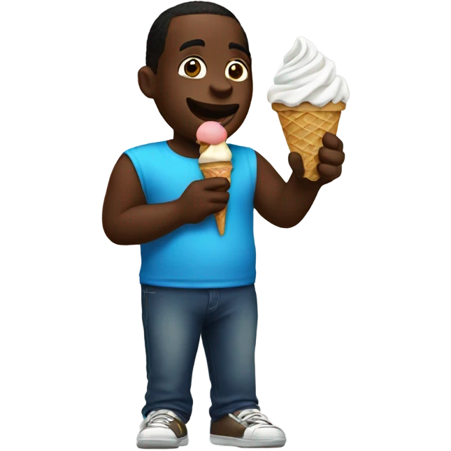 Diddy eating ice cream  emoji