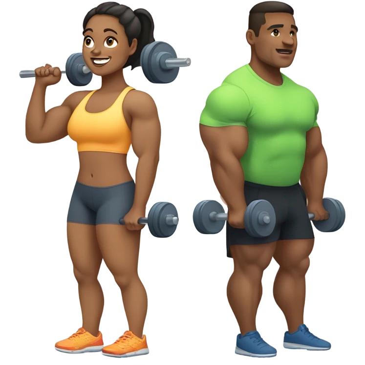 weight gym emoji