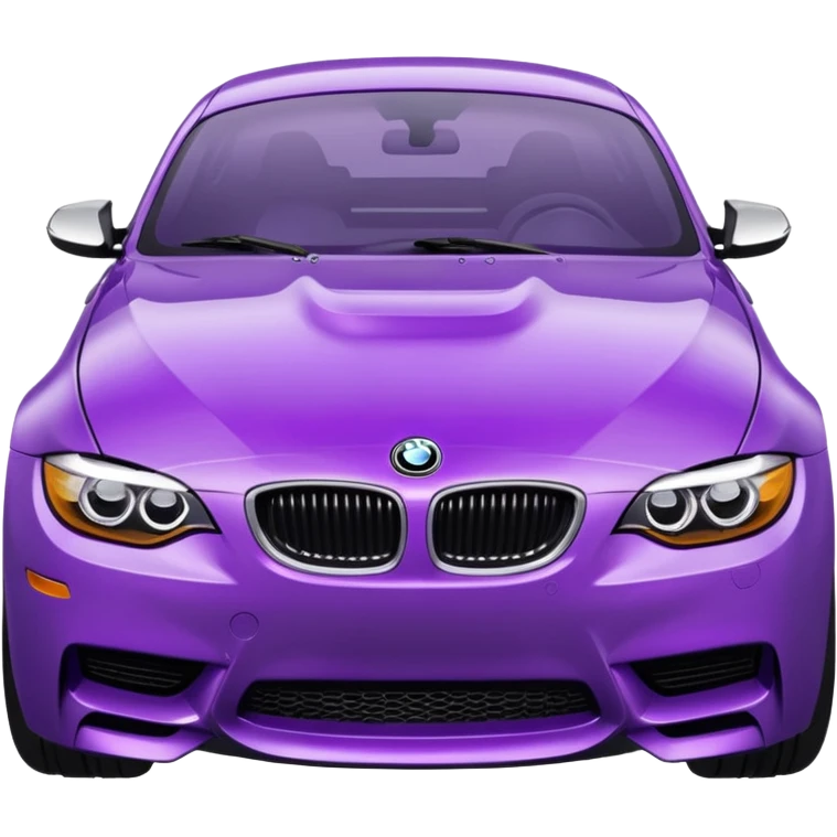 Bmw morado  emoji