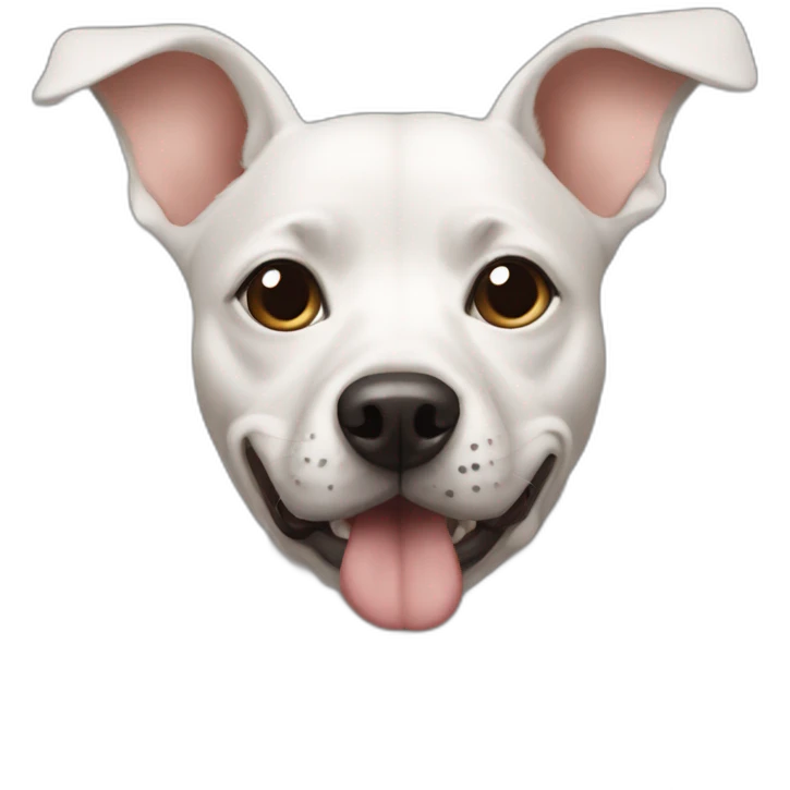 shaved dog emoji