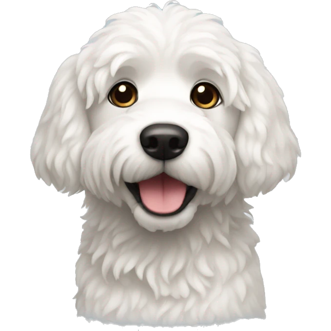 podle white dog emoji
