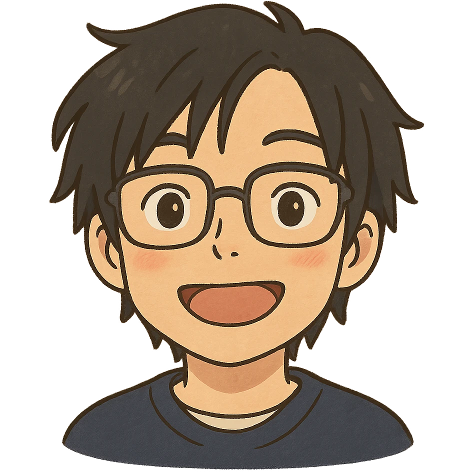 ghibli-inspired emoji combining Hiro, Miyamura, and Kanata Asai emoji