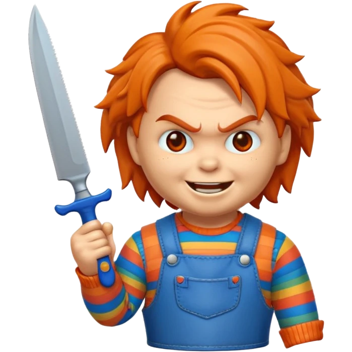 Un emojin de chuky emoji