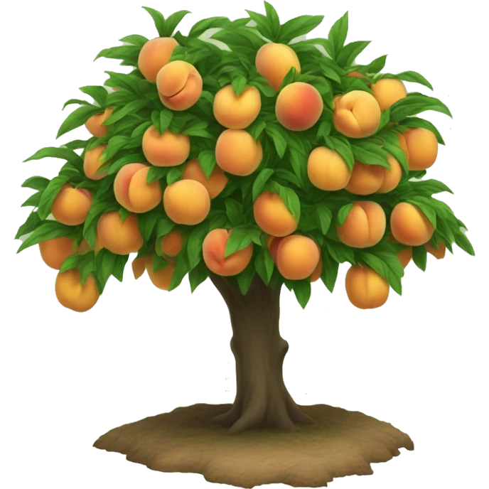 Peach tree  emoji