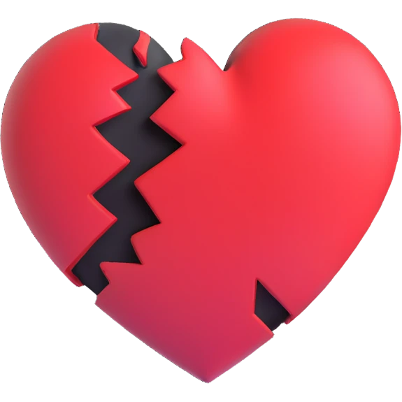 broken heart emoji