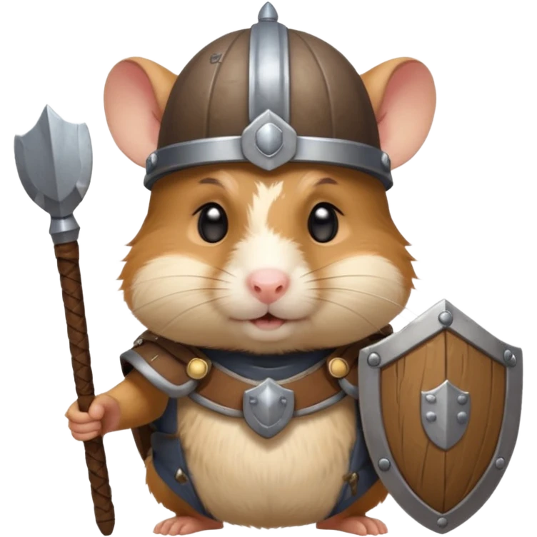 Viking hamster emoji