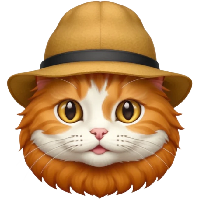 Cat hat  emoji