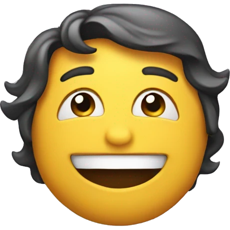 Happy emoji with closed mouth emoji