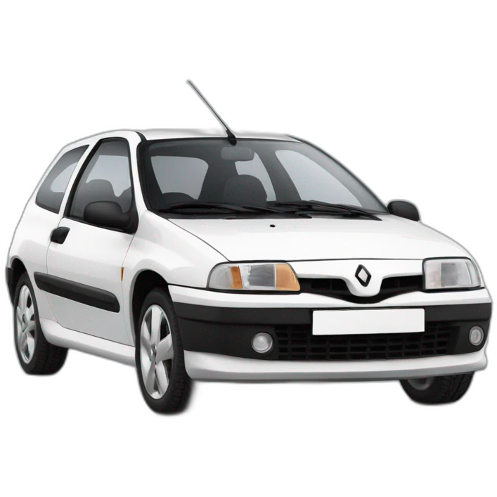 Renault Mégane 1999 White  emoji