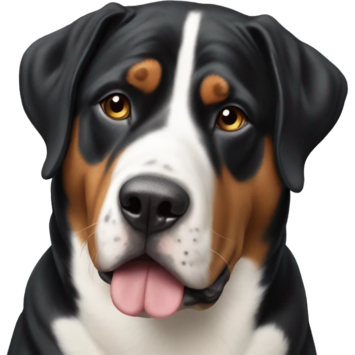 Greater Swiss mountain dog emoji