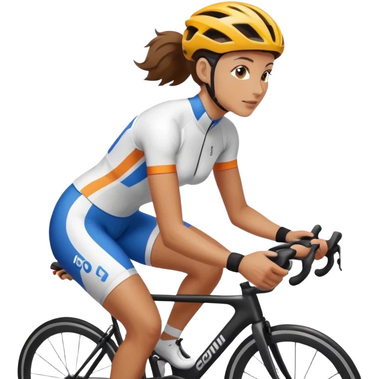 female indoor cycling emoji