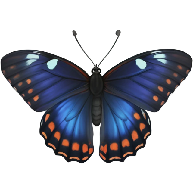 red-spotted purple butterlfy emoji