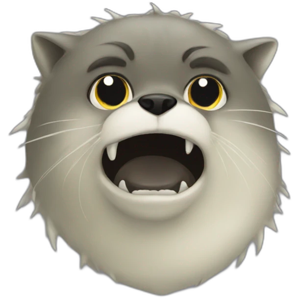 an angry selkie emoji