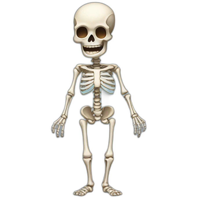 Skeletton valerie emoji