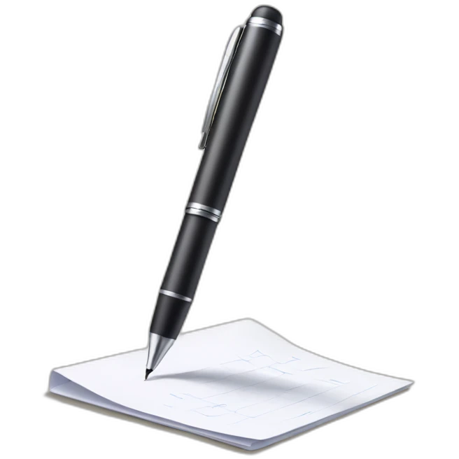 magic AI pen and paper emoji