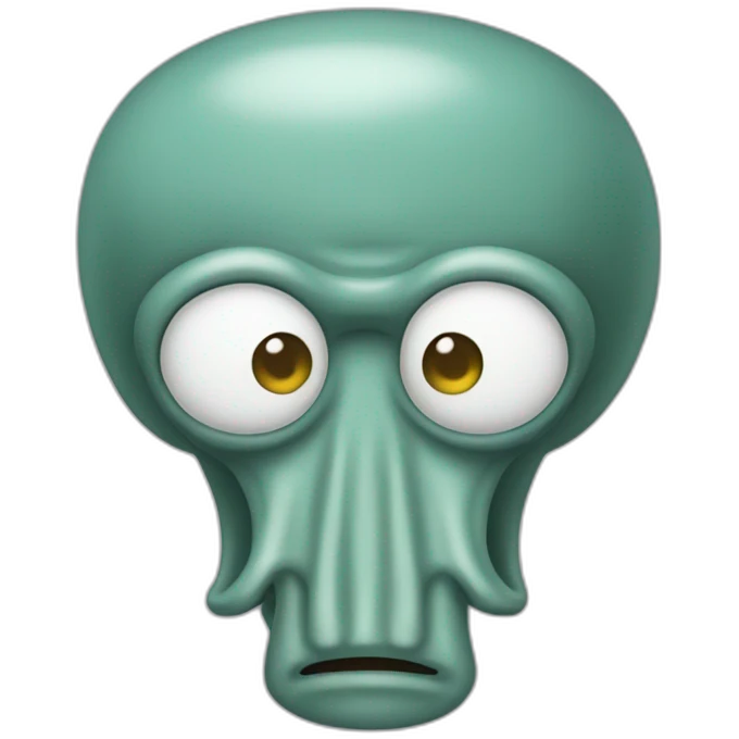 Squidward Tentacles emoji