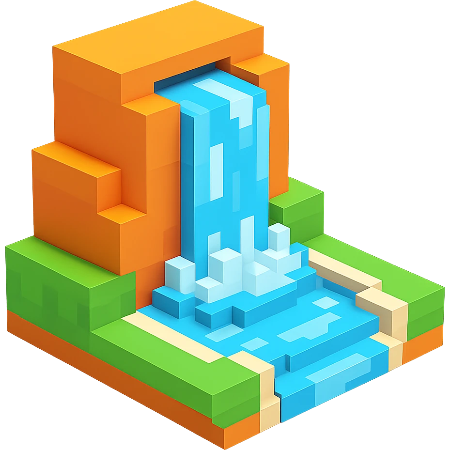 waterfall emoji
