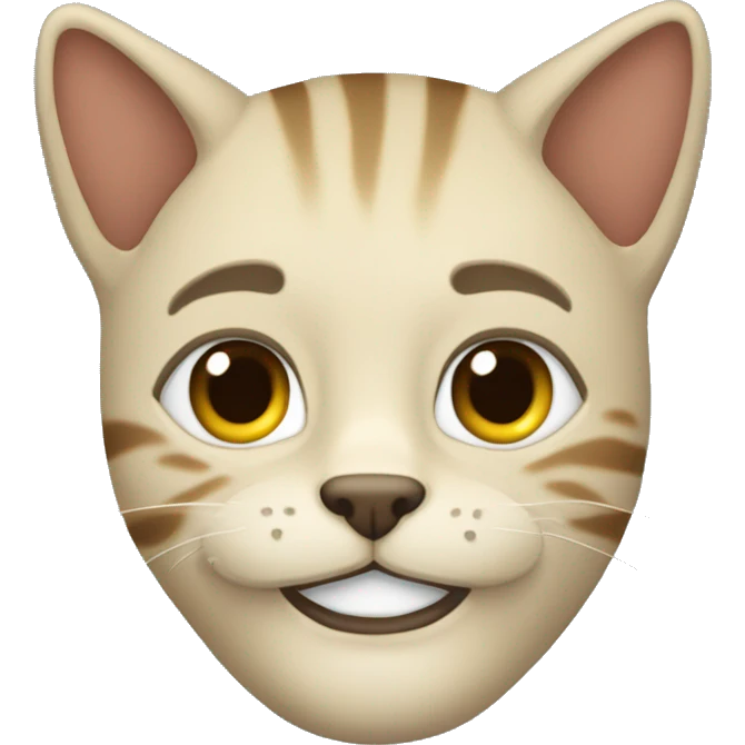 аниме кошка едет на велосипеде  emoji