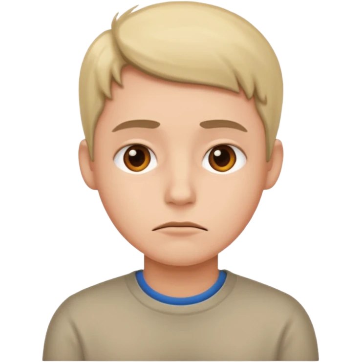 Ich bin langweilig, fast jeden ist gleich. emoji