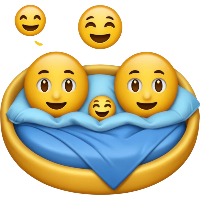 crea un emoji de buenas noches Javier y Tobi emoji