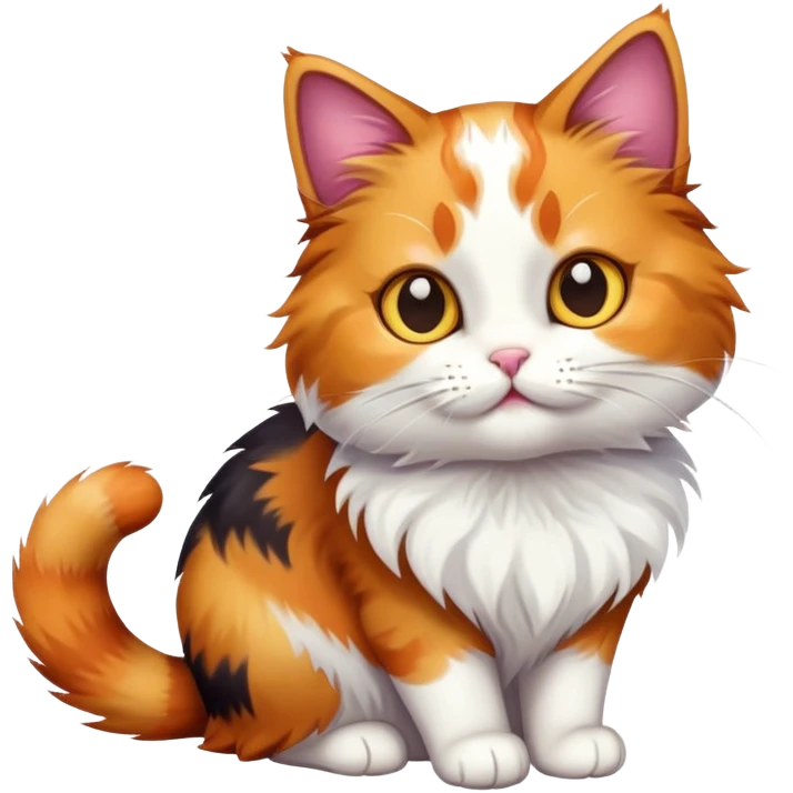 cat tried color 
 emoji