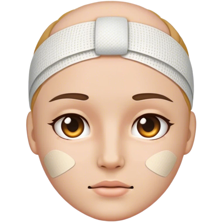 Bandage on forehead emoji