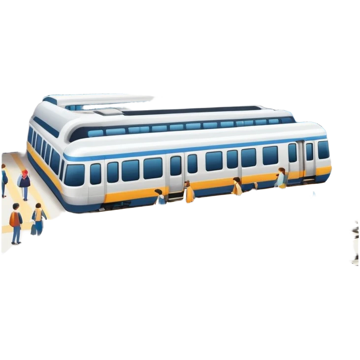 train station emoji