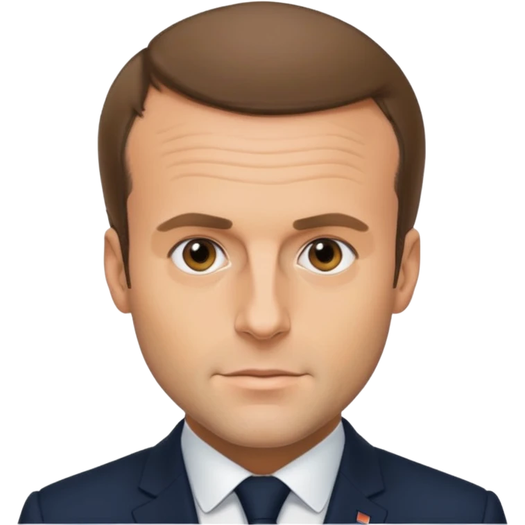 met plus de détails surtout au niveau de la hairline pour Macron  emoji