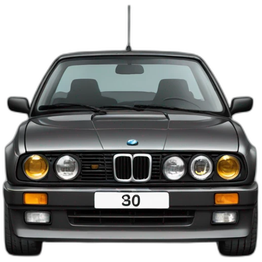Véhicule BM E30 emoji