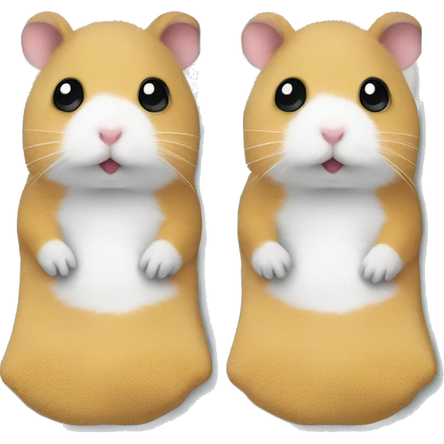 Hamster socks emoji