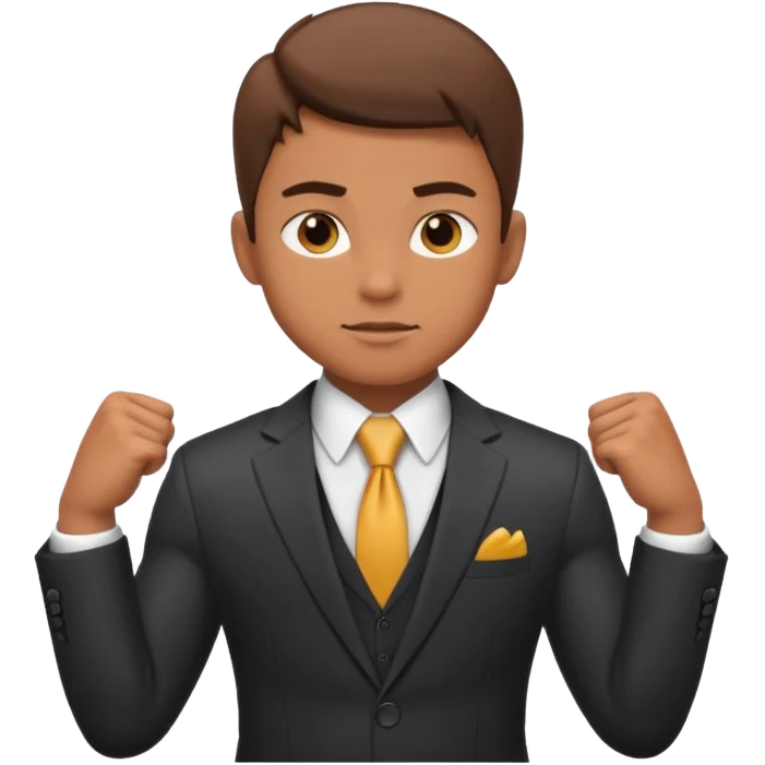 Sigma boy yapan adam emoji