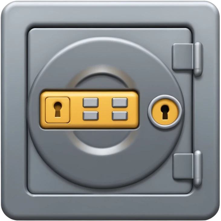 Keypad Safe locker emoji