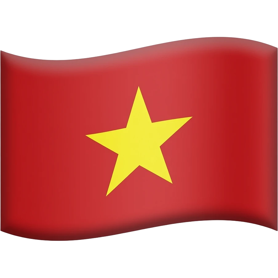 Vietnam's future flag emoji