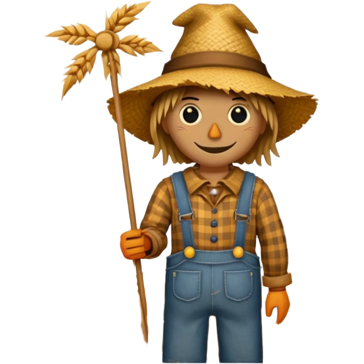 scarecrow emoji
