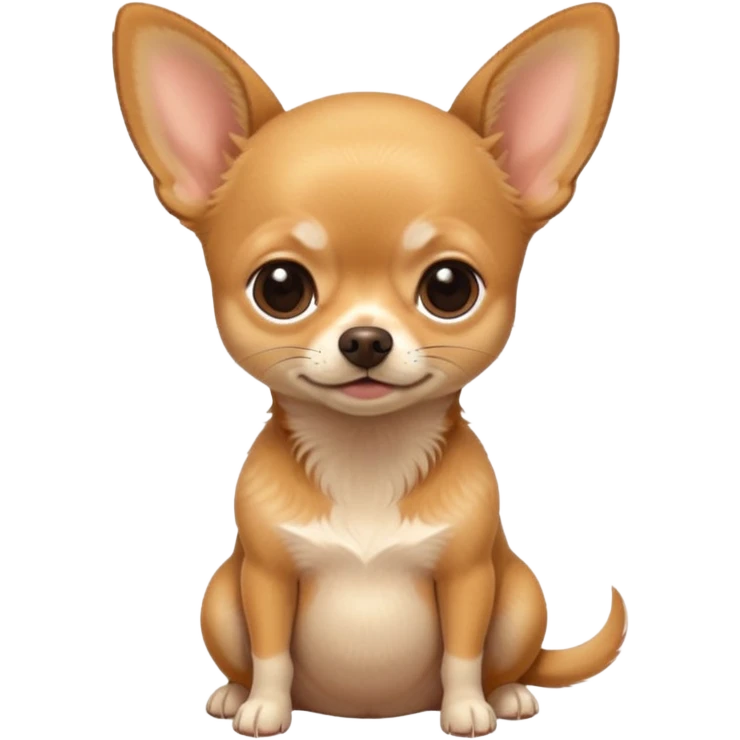 A pregnant Chihuahua. emoji