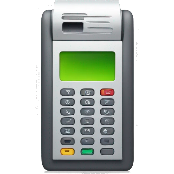 simple credit card reader emoji
