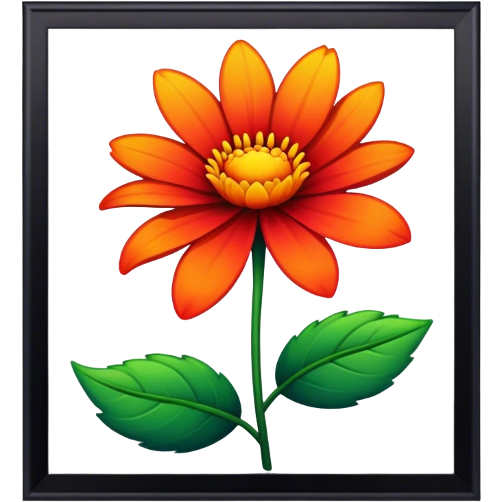 Flor cartelera emoji