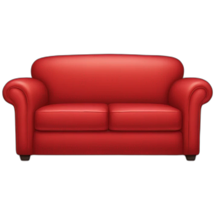 red sofa emoji