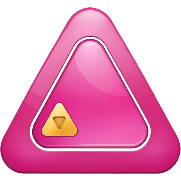 pink girly google play store triangle emoji