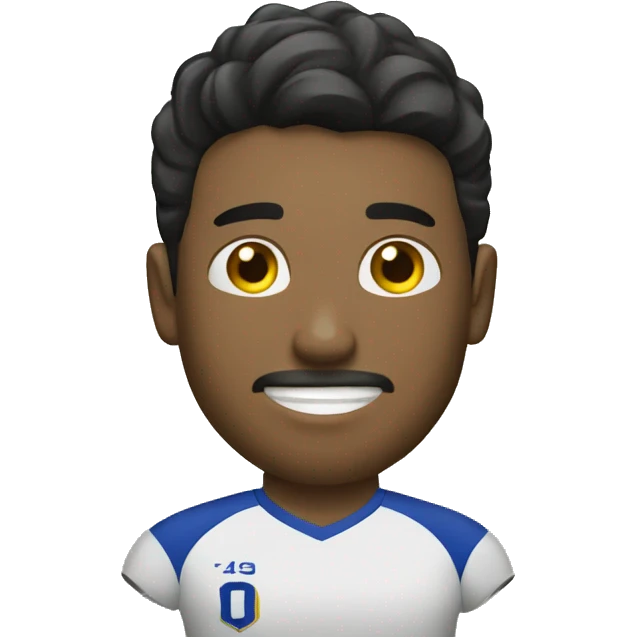 brazos jugador de futbol emoji