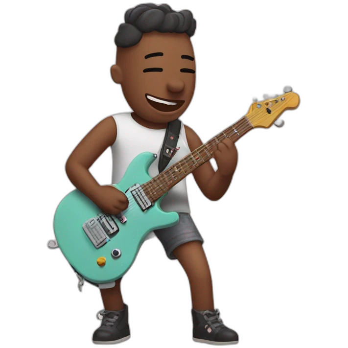 Peppa pig, rocker emoji