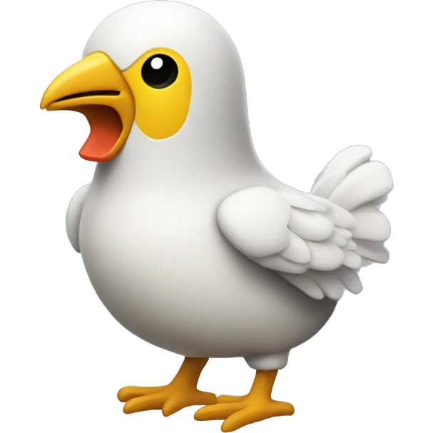 Pollito astronauta emoji